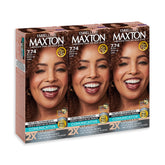 Kit 3 Tinta de Cabelo Maxton Delícias Ruivo Doce de Leite 7.74